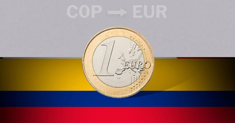 Colombia: cotización de cierre del euro hoy 14 de enero de EUR a COP