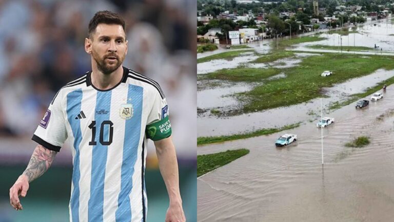 El sentido mensaje de Lionel Messi para las víctimas del temporal en Bahía Blanca