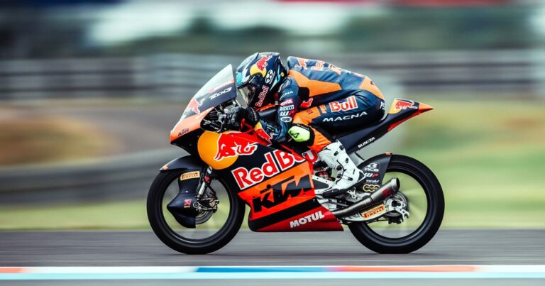 El sorprendente arranque de Valentín Perrone en el GP de Argentina de Moto3