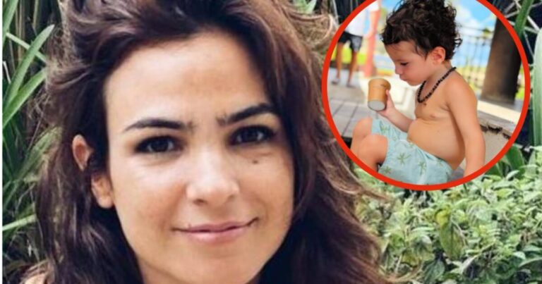 Agustina Cherri descubrió el video inédito que grabó su hijo menor y lo compartió: Les muestra