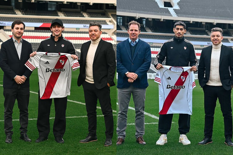 River presentó a Galarza y Portillo como nuevas incorporaciones