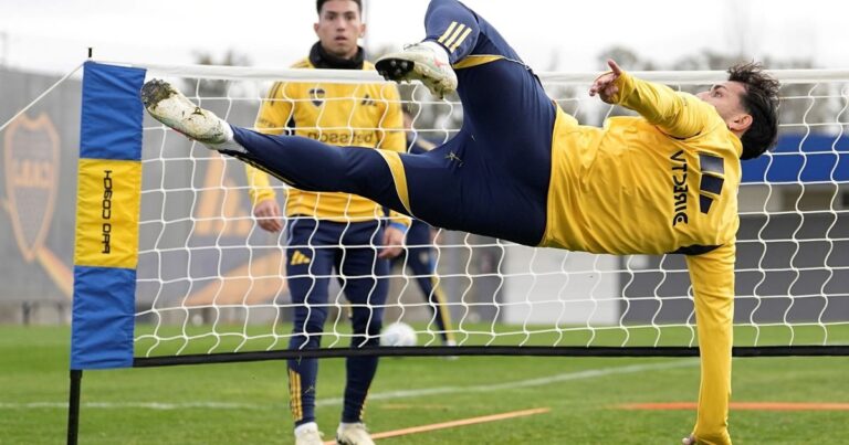 El plan de Russo con Paredes en el 11 de Boca para jugar con Huracán
