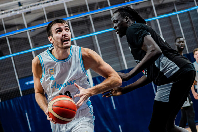 Buen triunfo de Argentina ante Sudán del Sur