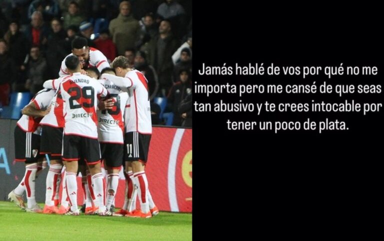 Escracharon a un exjugador de River por abandono y maltrato hacia su hija: «Nos dejaste en la calle»