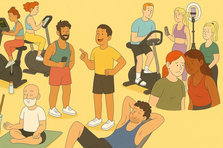 8 hábitos que te hacen quedar como un maleducado en el gimnasio