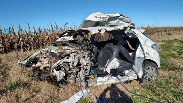 Una familia de Comodoro Rivadavia murió en un trágico accidente en Pehuajó