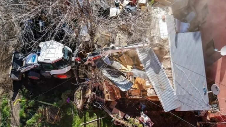 Plan provincial contra el narcotráfico: demolieron un punto de venta de drogas en San Martín de los Andes