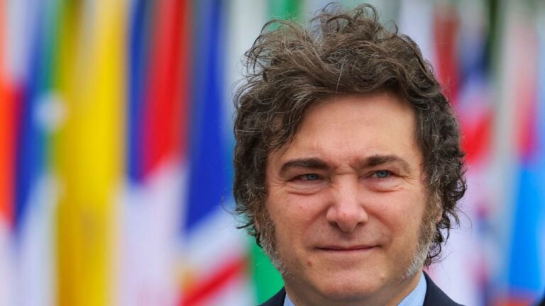 Javier Milei dispara contra el kirchnerismo en el Council of the Americas