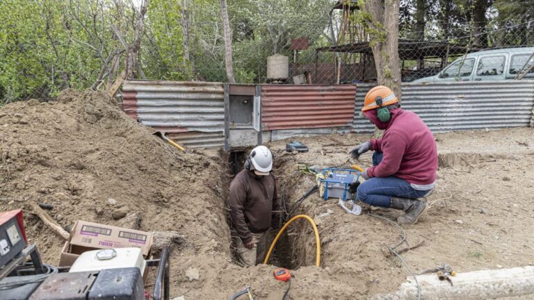 La red de gas de Bella Vista Sur tiene 90% de avance