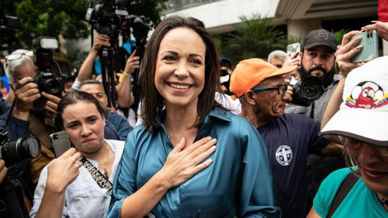 Premio Nobel de la Paz para María Corina Machado